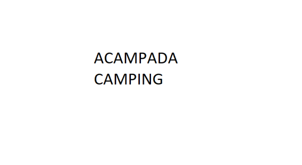 Lugares para acampar, campings